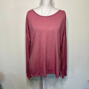 Nike Pink Dri-Fit High Low Top Running Hiking Gorpcore